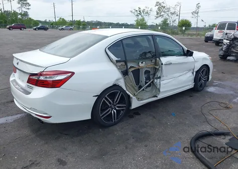 2017 Honda Accord Sport Se из США, поврежденный, VIN 1HGCR2F1XHA144354